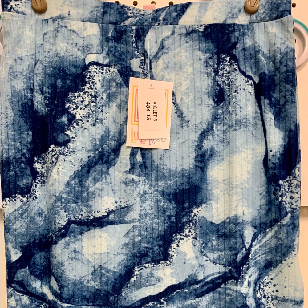 LLR Violet Midi Skirt, NWT, Small